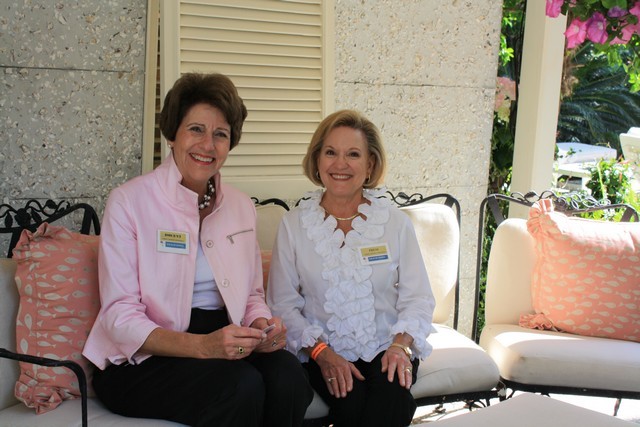 EIL; Tour Docent Sue Cansler; Publicity Chair Sharon Flores at Sea Island Tour Stop.jpg